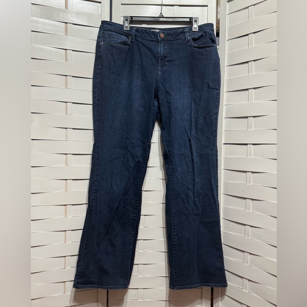 Coldwater Creek Dark Blue Flare Jeans